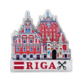 Ledusskapja magnēts Rīga Melngalvju nams